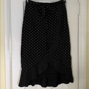 NWT vintage Black and White polka dot skirt from Oasis